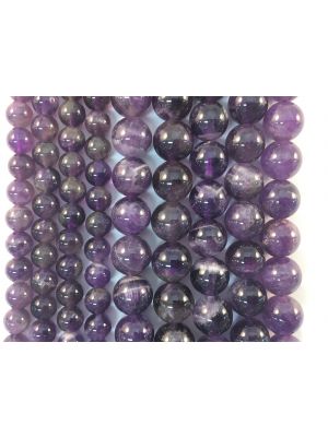 Natural Amethyst Beads 12mm