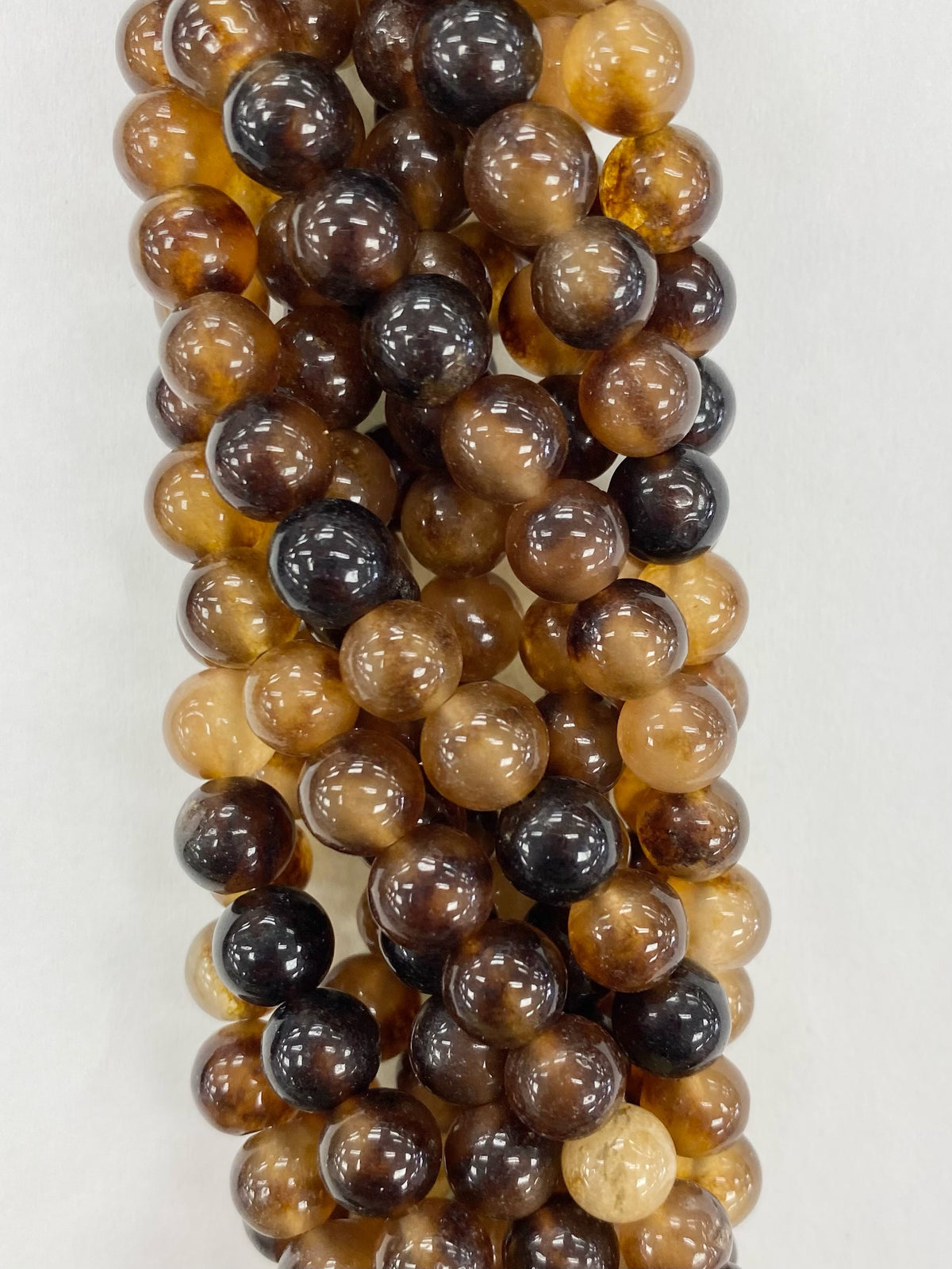 Dyed Coffee Jade 8mm