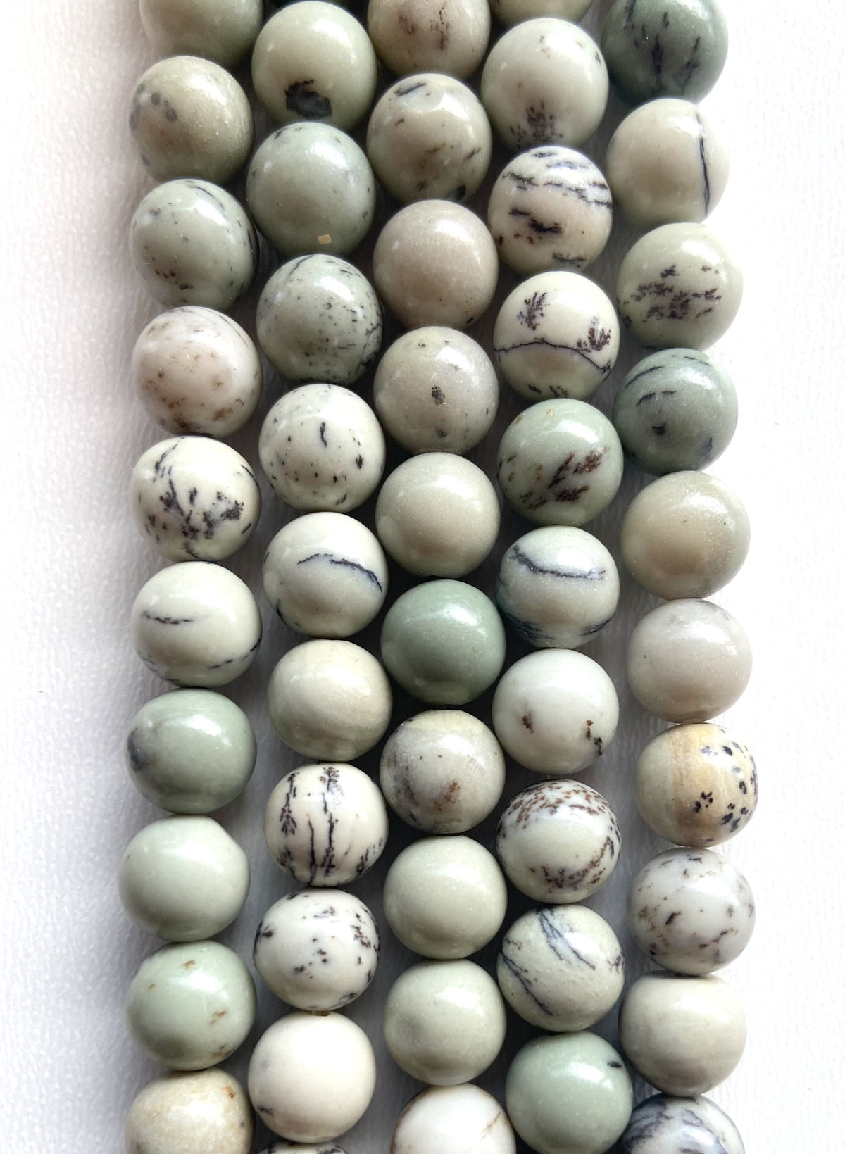 Pine Jasper Beads 6 mm