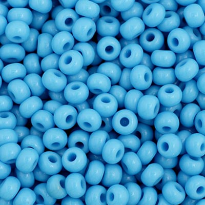 Czech Seed Beads 11-0 Turquoise Opaque