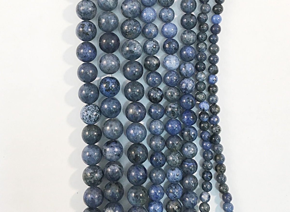 Natural Dumortierite Beads 4mm
