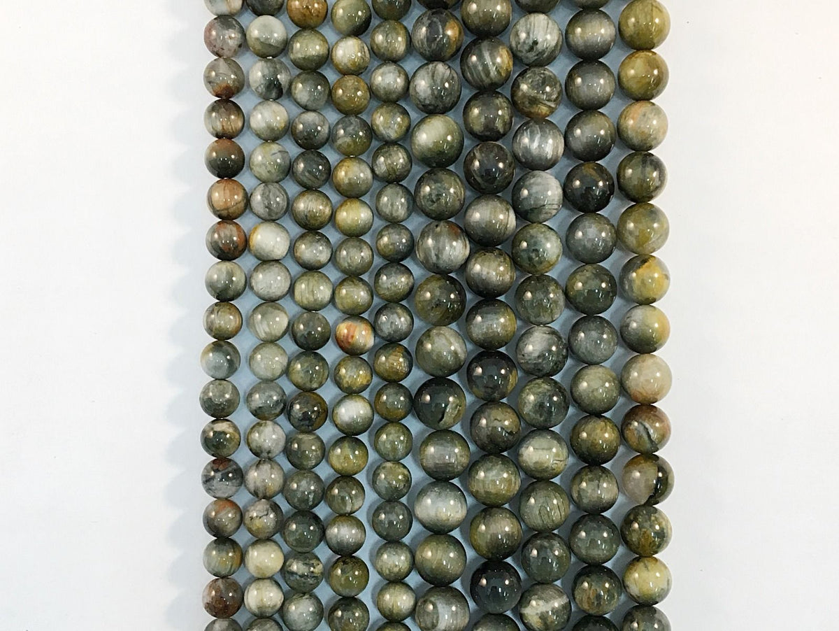 Natural Eagle Eye Quartz Beads 8mm