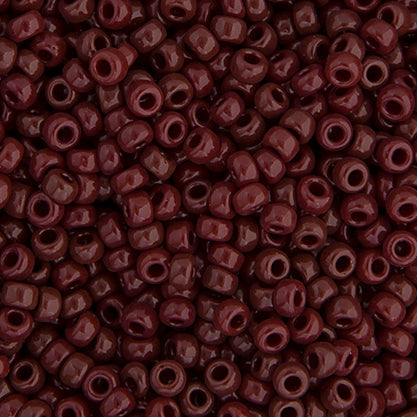 Miyuki Seed Beads 11-0 Chocolate Brown Opaque