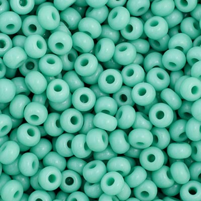 Czech Seed Beads 11-0 Turquoise Opaque