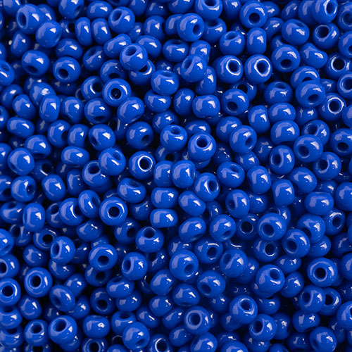 Czech Seed Beads 10-0 OP. ROYAL BLUE