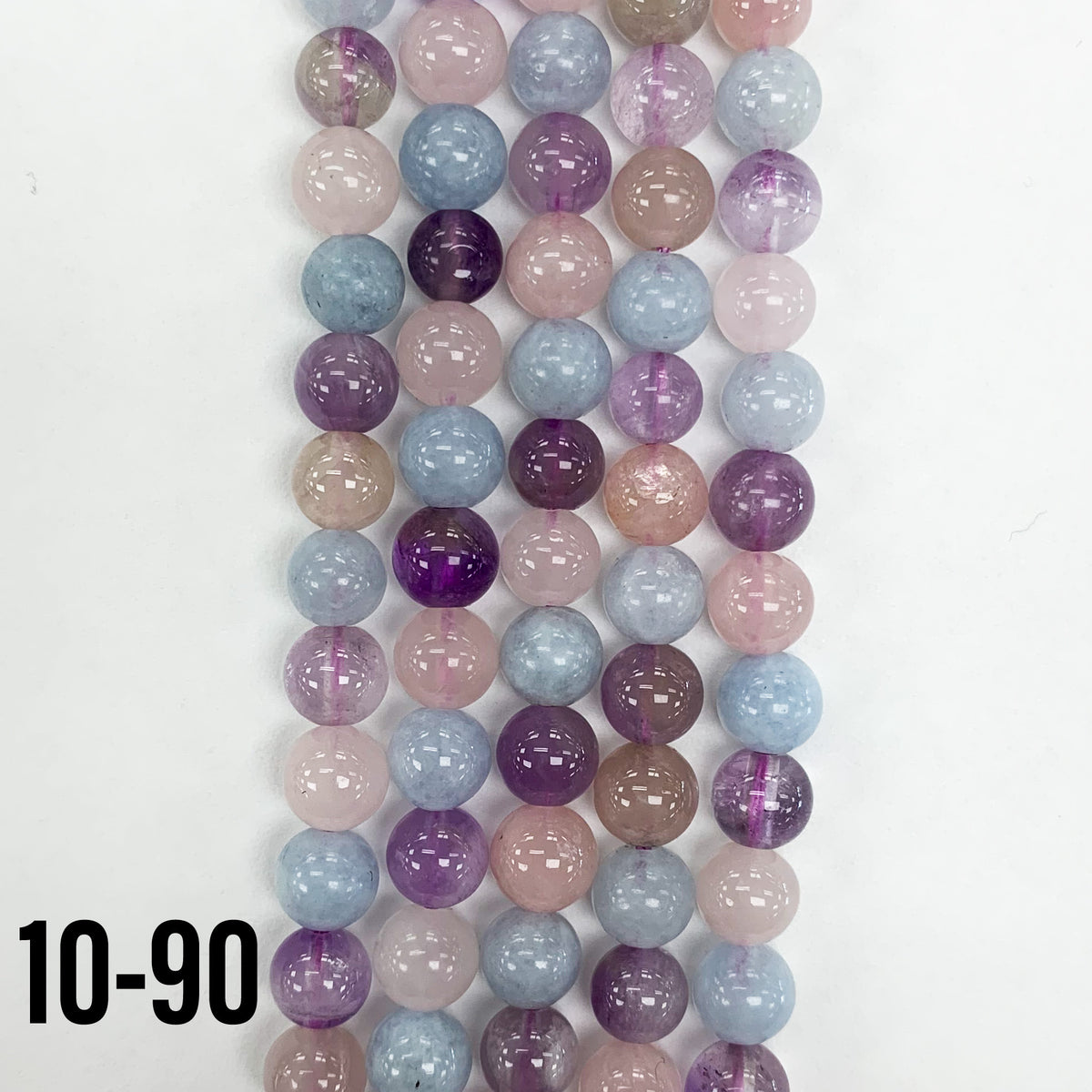 Natural Mixed Quartz Beads 8mm