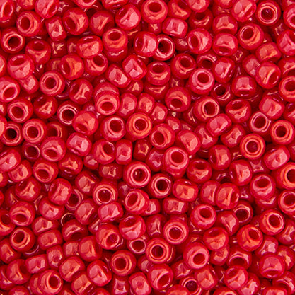 Miyuki Seed Beads 11-0 Red Opaque Luster