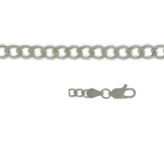 Sterling Silver Curb Link 20"
