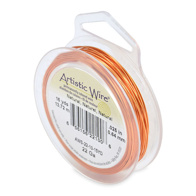 Natural Wire 22g 15yds
