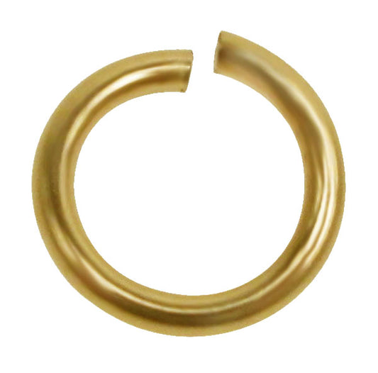 14KGF 6mm Unsoldered Jump Ring