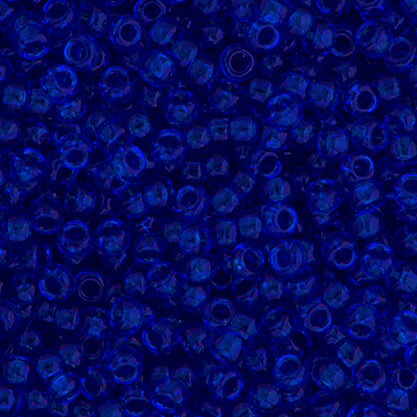 Miyuki Seed Beads 11-0 Cobalt Transparent