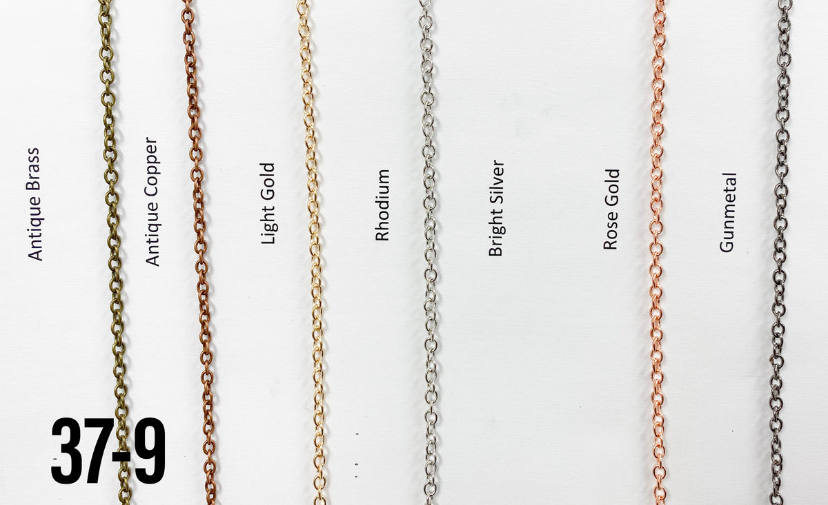 Brass Cable Chain Light Gold (yard)