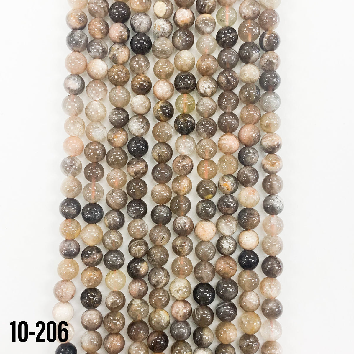 Grey Sun Stone 8mm