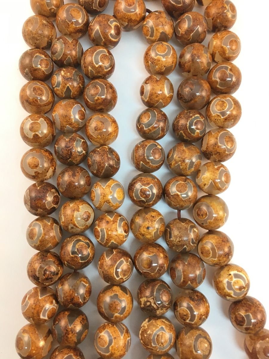 Tibetan Agate Orange