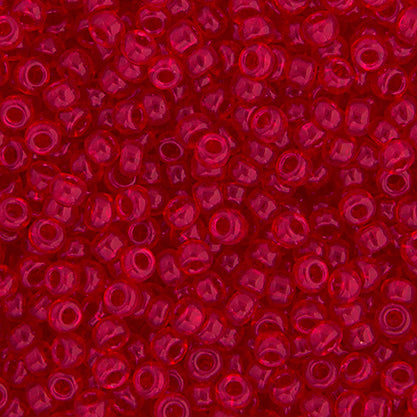 Miyuki Seed Beads 11-0 Ruby Transparent