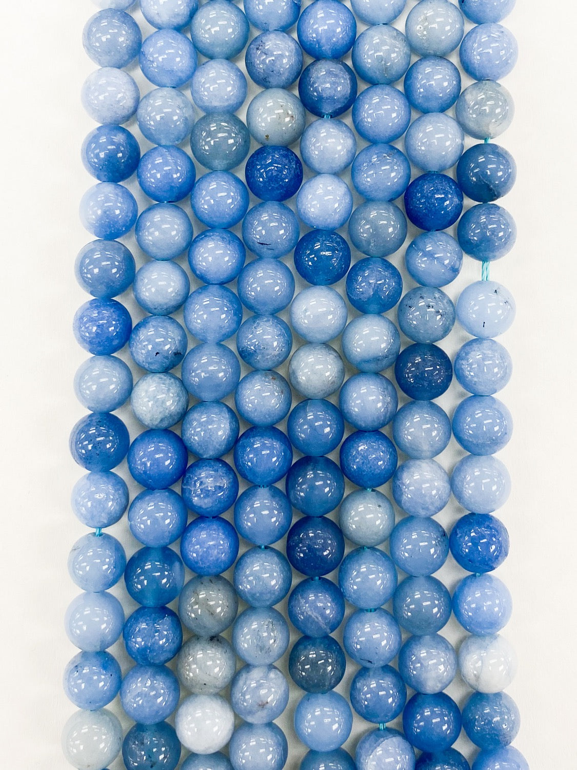 Natural Blue Jade 8mm