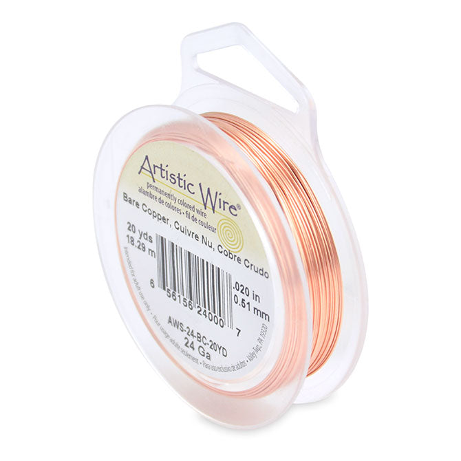 Bare Copper Wire 24g 20yds