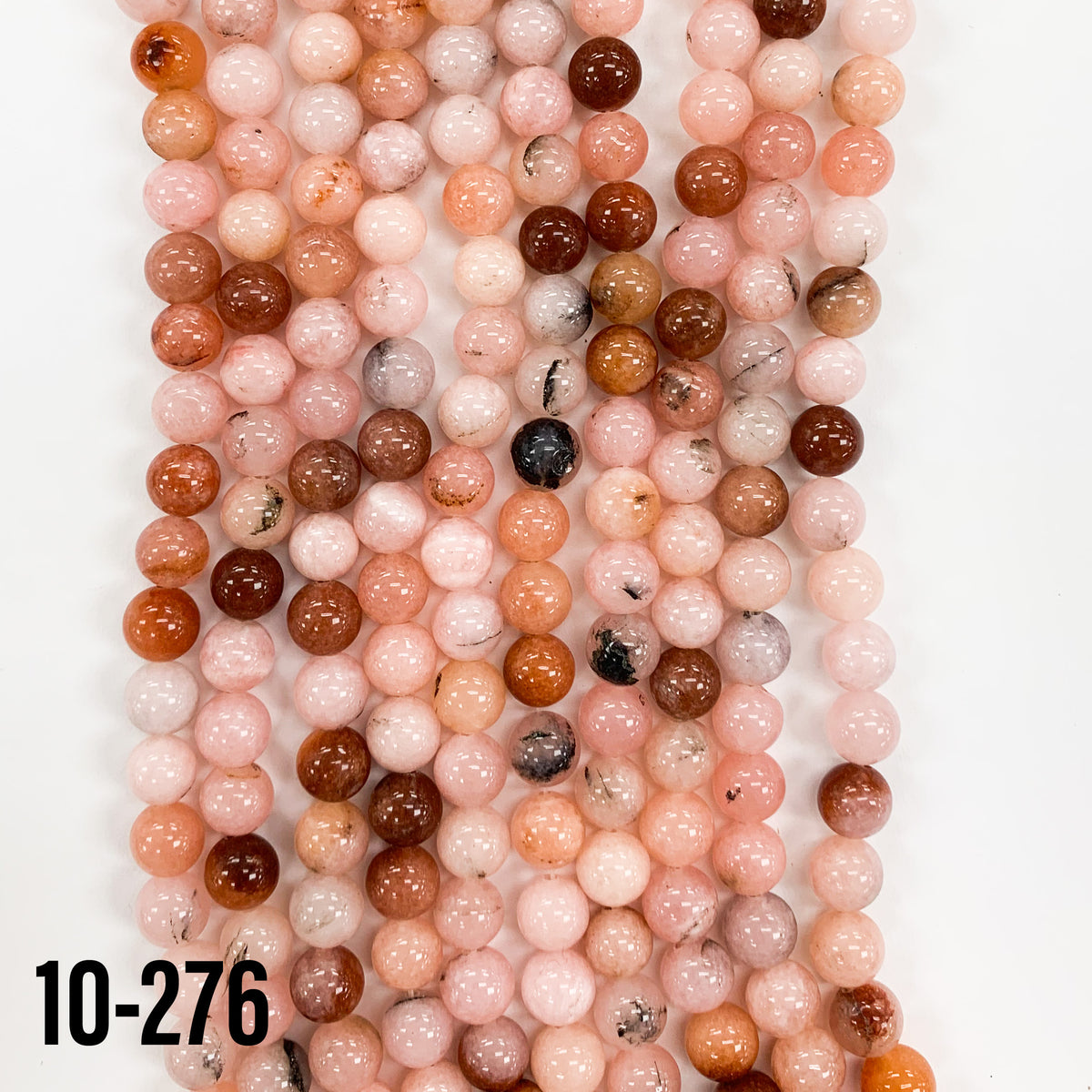 Pink Denderite Opal 8mm