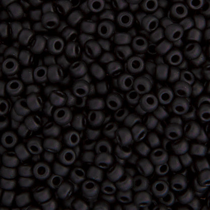 Miyuki Seed Beads  11-0 Black Matte