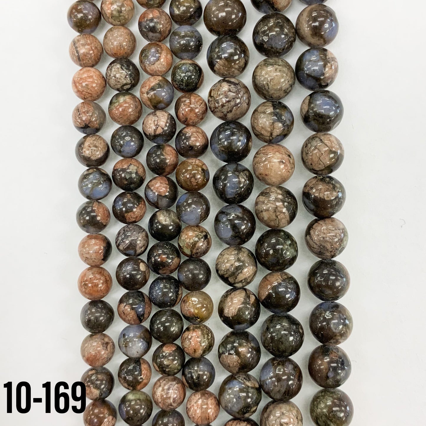 Natural Blue Opal Beads 6mm