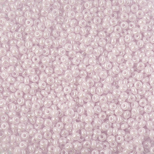 Czech Seed Beads 10-0 Terra Intensive OP Pink Luster