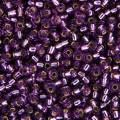 Miyuki Seed Beads  6-0 Amethyst S-L