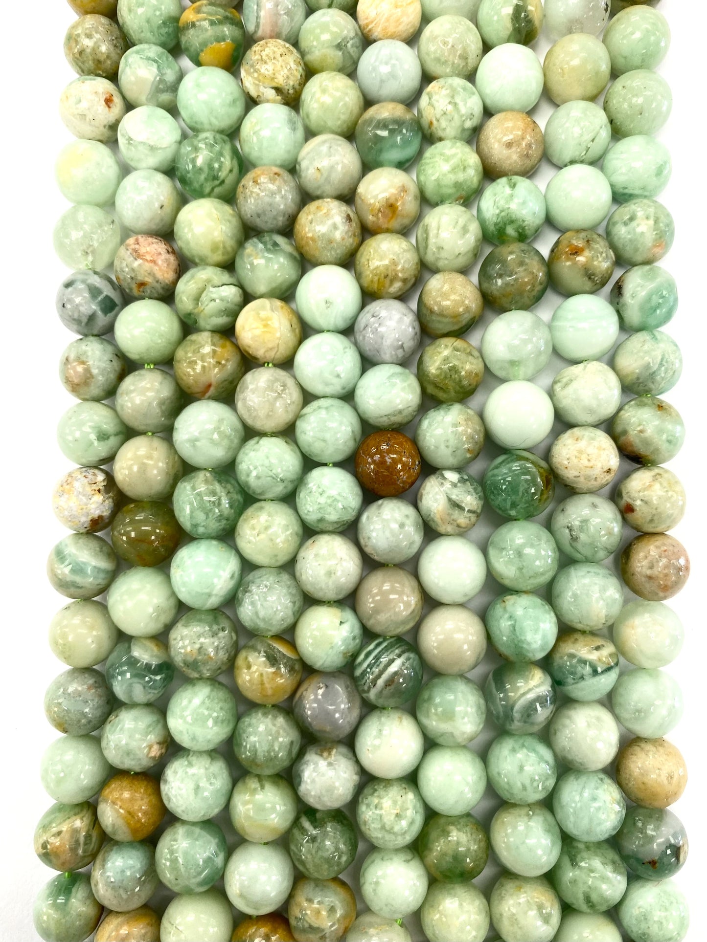 Green Agate Beads 6mm