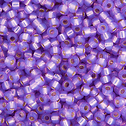 Miyuki Seed Beads  8-0 Lilac S-L Opal Alabaster