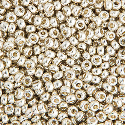 Miyuki Seed Beads 11-0 Silver GLVZD