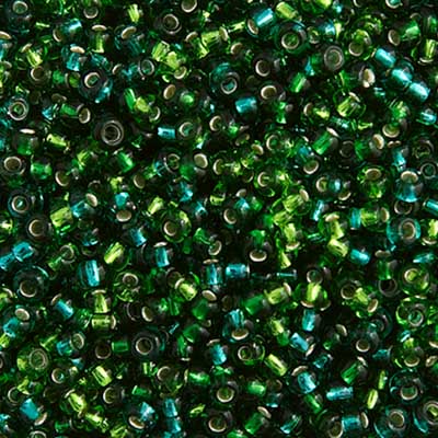 Czech Seed Beads  10-0 SEAGREEN MIX S-L
