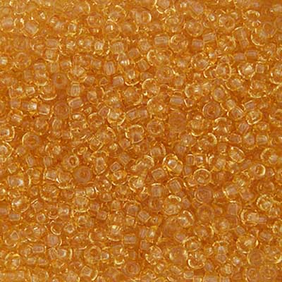 Czech Seed Beads 10-0 TR. LT. TOPAZ