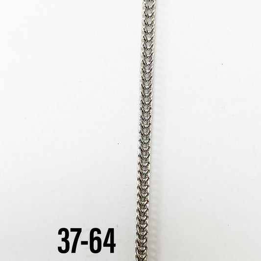 304 Stainless Steel 1.5mm FoxTail Chain (yard)
