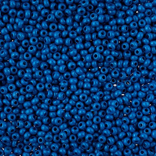 Czech Seed Beads 10-0 Terra Intensive Blue