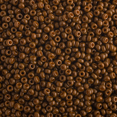 Miyuki Seed Beads  11-0 Sienna OP. Duracoat