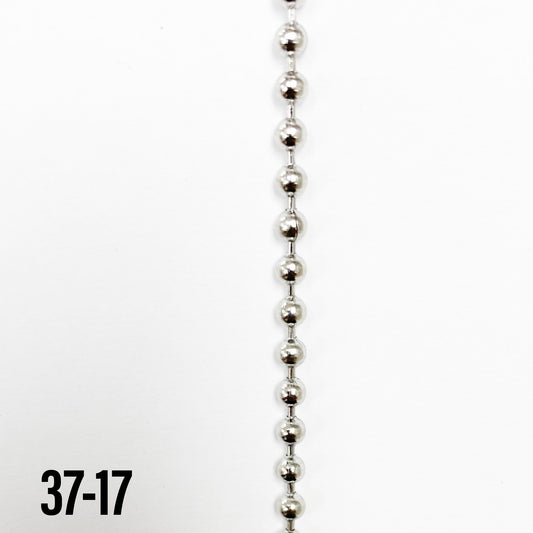 304 Stainless Steel Ball Chain 3mm (yard)