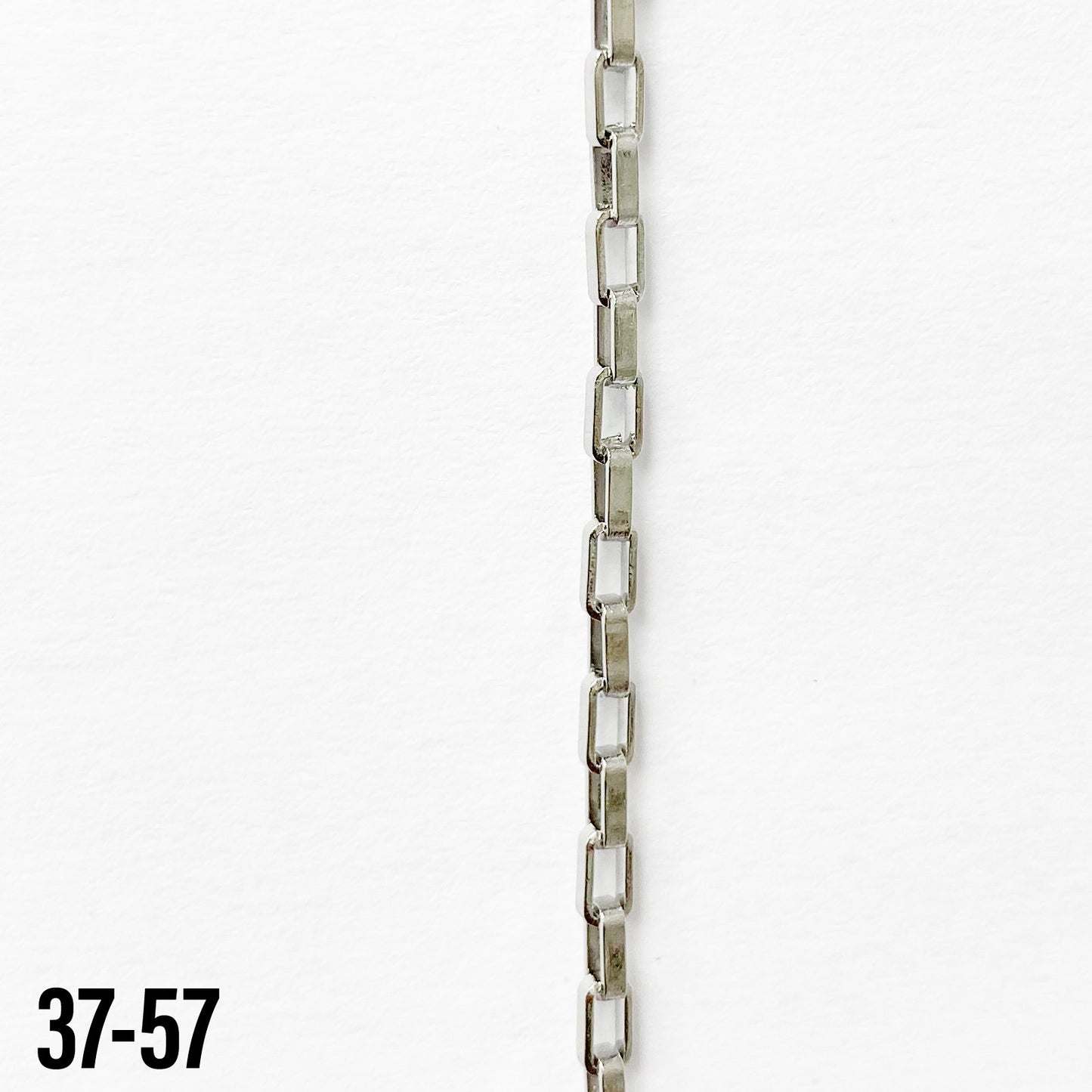 304 Stainless Steel 2mm Square Link Chain (yard)