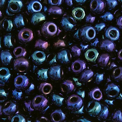 Czech Seed Beads 6-0 IRIS OP.NAVY