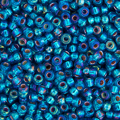 Miyuki Seed Beads 11-0 Capri Blue S-L AB