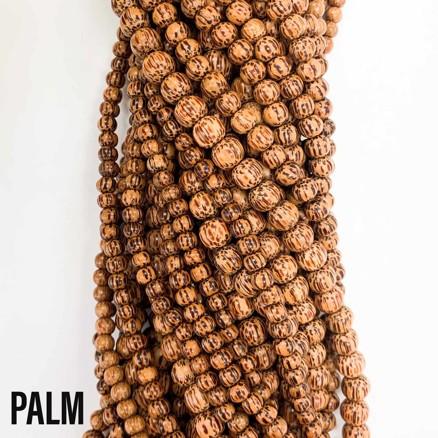 Palm Wood Beads 4-5mm