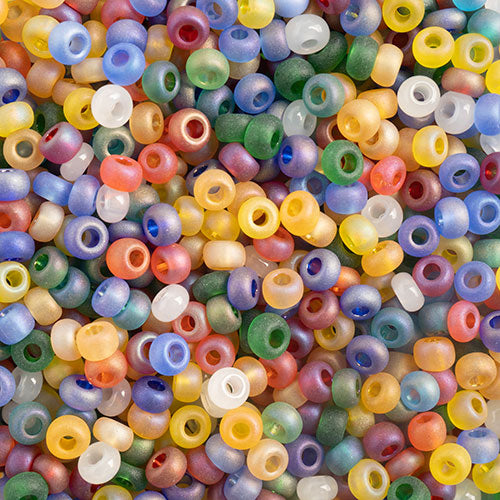 Czech Seed Beads 10-0 Matt Iris