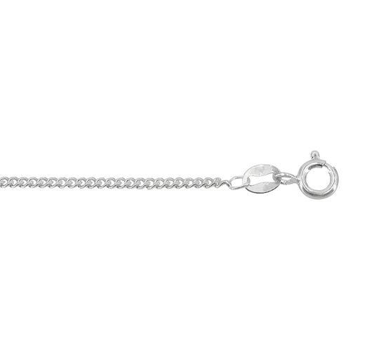 Sterling Silver Curb Link 20"