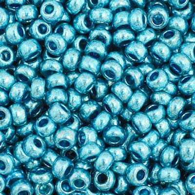 Czech Seed Beads  11-0 Blue MET.