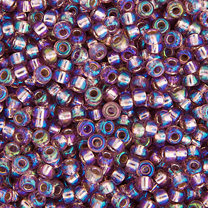 Miyuki Seed Bead 11-0 Smoky Amethyst S-L AB