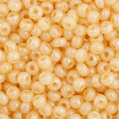 Czech Seed Beads  11-0 Ivory OP. Pearl
