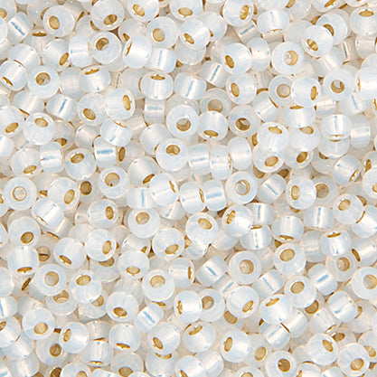 Miyuki Seed Beads  8-0 White Opal S-L