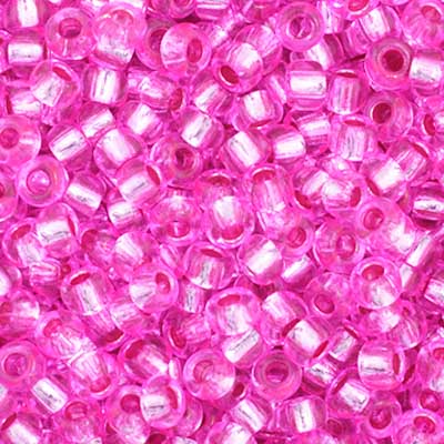 Czech Seed Beads  11-0 Fuchsia S-L