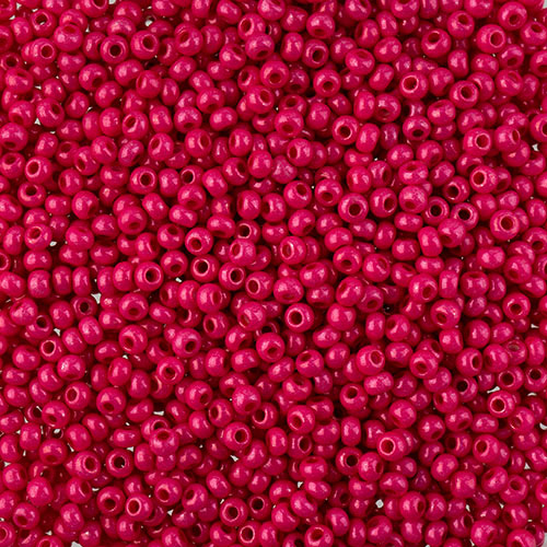 Czech Seed Beads 10-0 Terra Intensive Rose