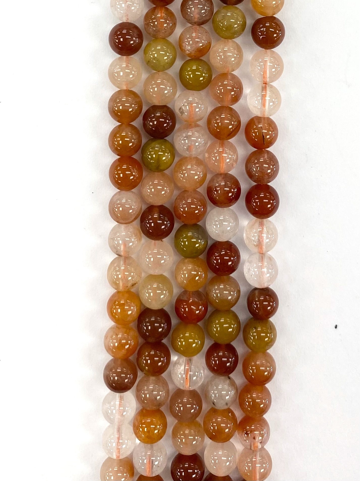 Red Cherry Quartz Beads 6mm