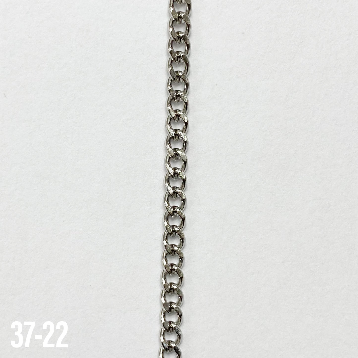 304 Stainless Steel 3mm Curb Chain (yard.)