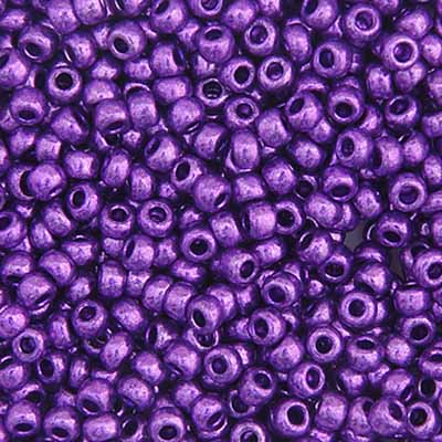 Czech Seed Beads 8-0 MET. PURPLE